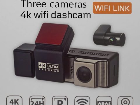 Camera hành trình 3 mắt A3Pro – Bảo vệ toàn diện, ghi hình siêu nét