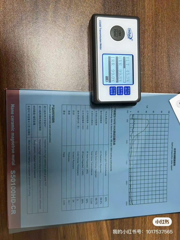 Film cách nhiệt Nano Ceramic Magnetron Metal